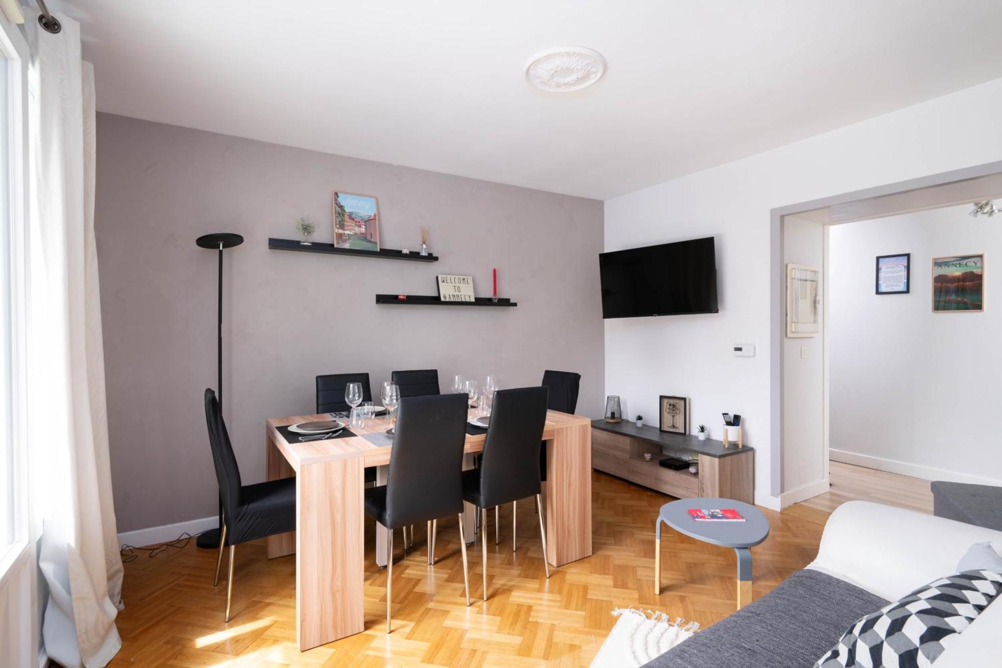 Appartement Cosy 6 Pers Pres Du Lac Avec Garage Анси Экстерьер фото